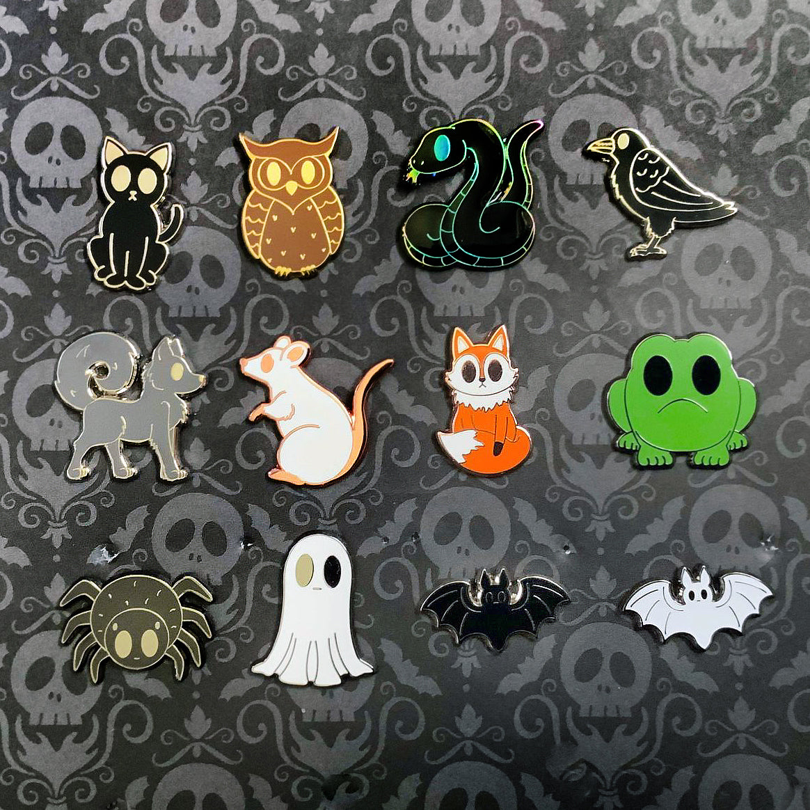 Familiar Fillers Mystery Pin - Series 1 - 1" Hard Enamel Pin