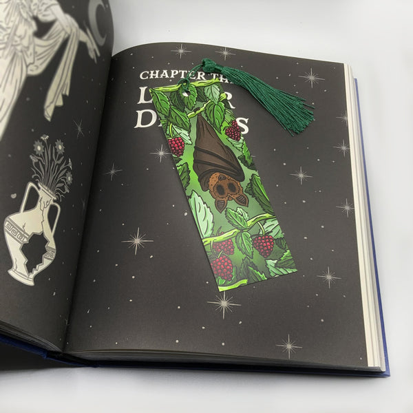 Fruit Bat - Bookmark with Tassel