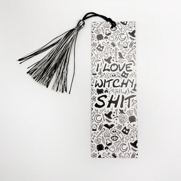 I Love Witchy Sh*t - Bookmark with Tassel