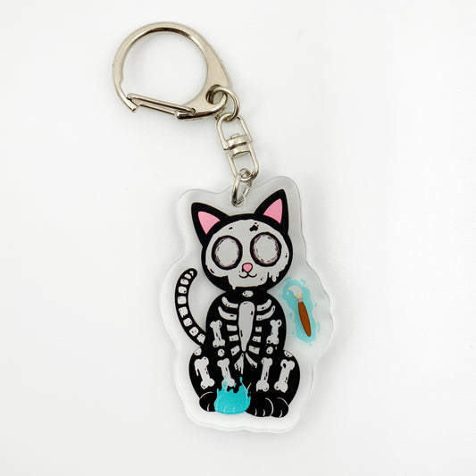 Skeleton Cerin - 2" Acrylic Charm Keychain