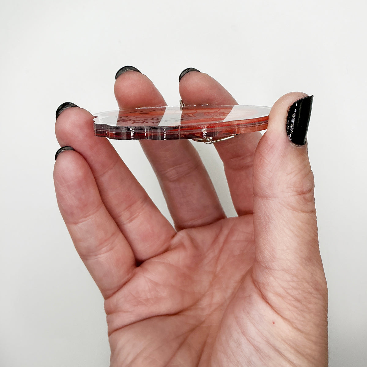 Shrimp Posture - 2.5" Acrylic Keychain