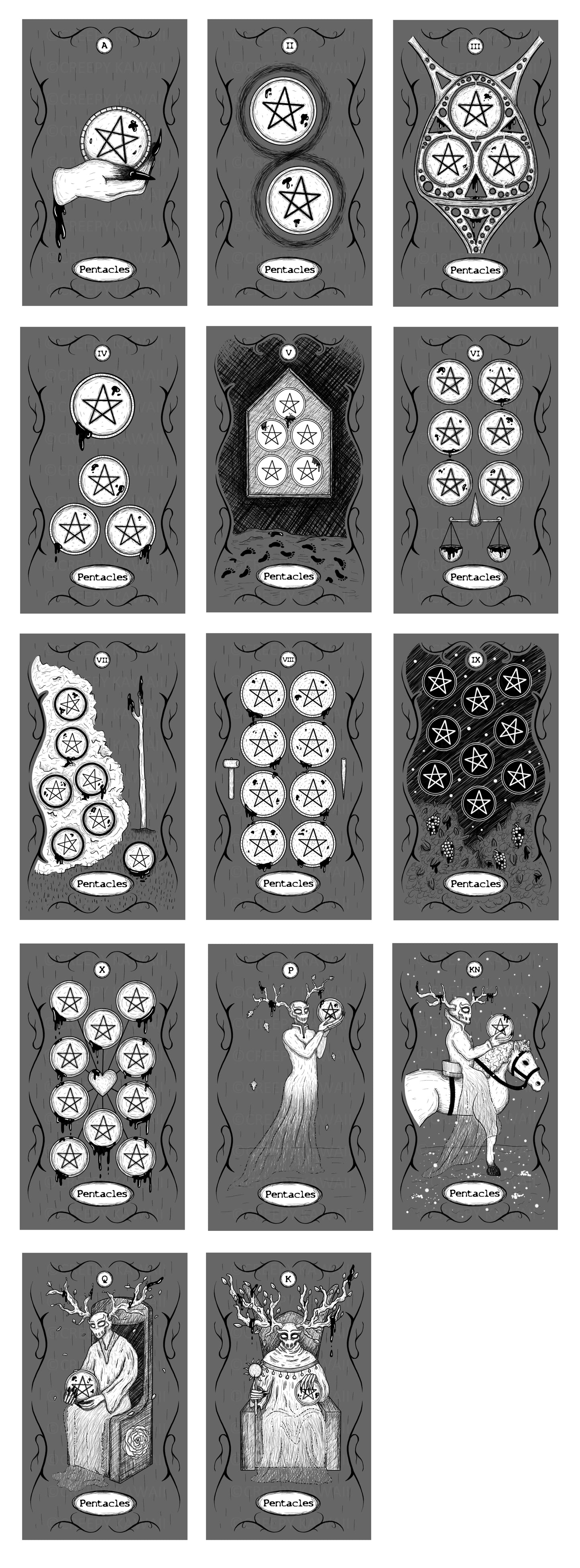 Creepy Tarot - 5th Anniversary Reprint