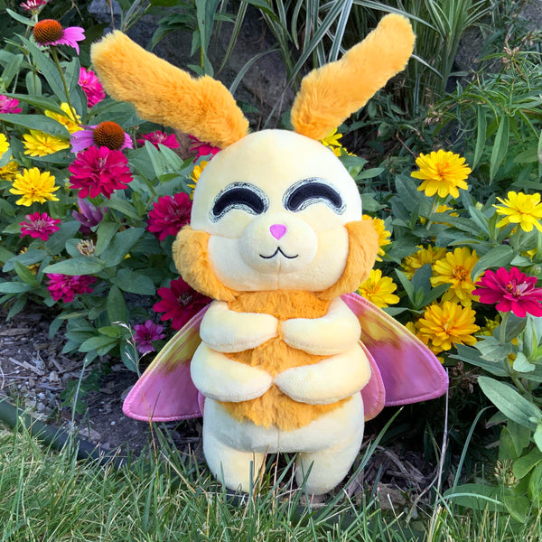 Lenore the Rosy Maple Moth Plush Doll - Creepy Kawaii