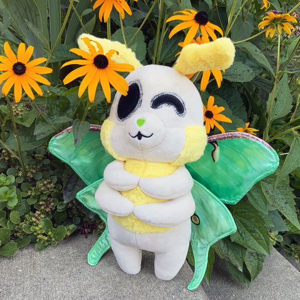 Lydia the Luna Moth Plush Doll - Creepy Kawaii