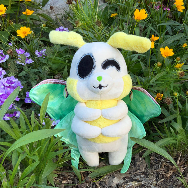 Lydia the Luna Moth Plush Doll - Creepy Kawaii