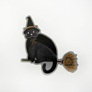 Cerin on a Broomstick - 3 Inch Weatherproof Vinyl Sticker