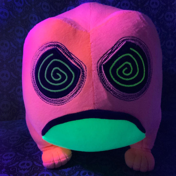Pumpkin the Patch Protector Plush Doll - Glows under UV Blacklight!