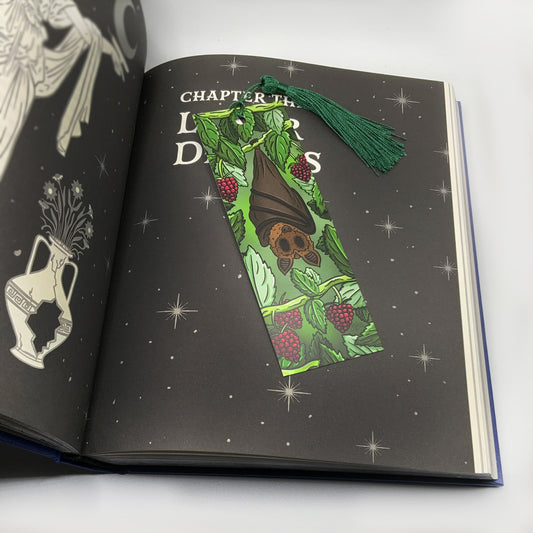 Fruit Bat - Bookmark with Tassel