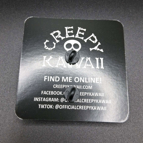 Three of Swords Hard Enamel Pin - Rose Gold