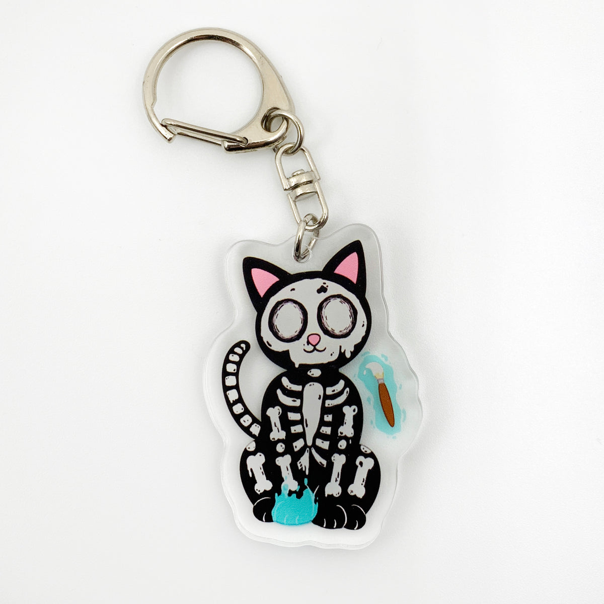 Skeleton Cerin - 2" Acrylic Charm Keychain