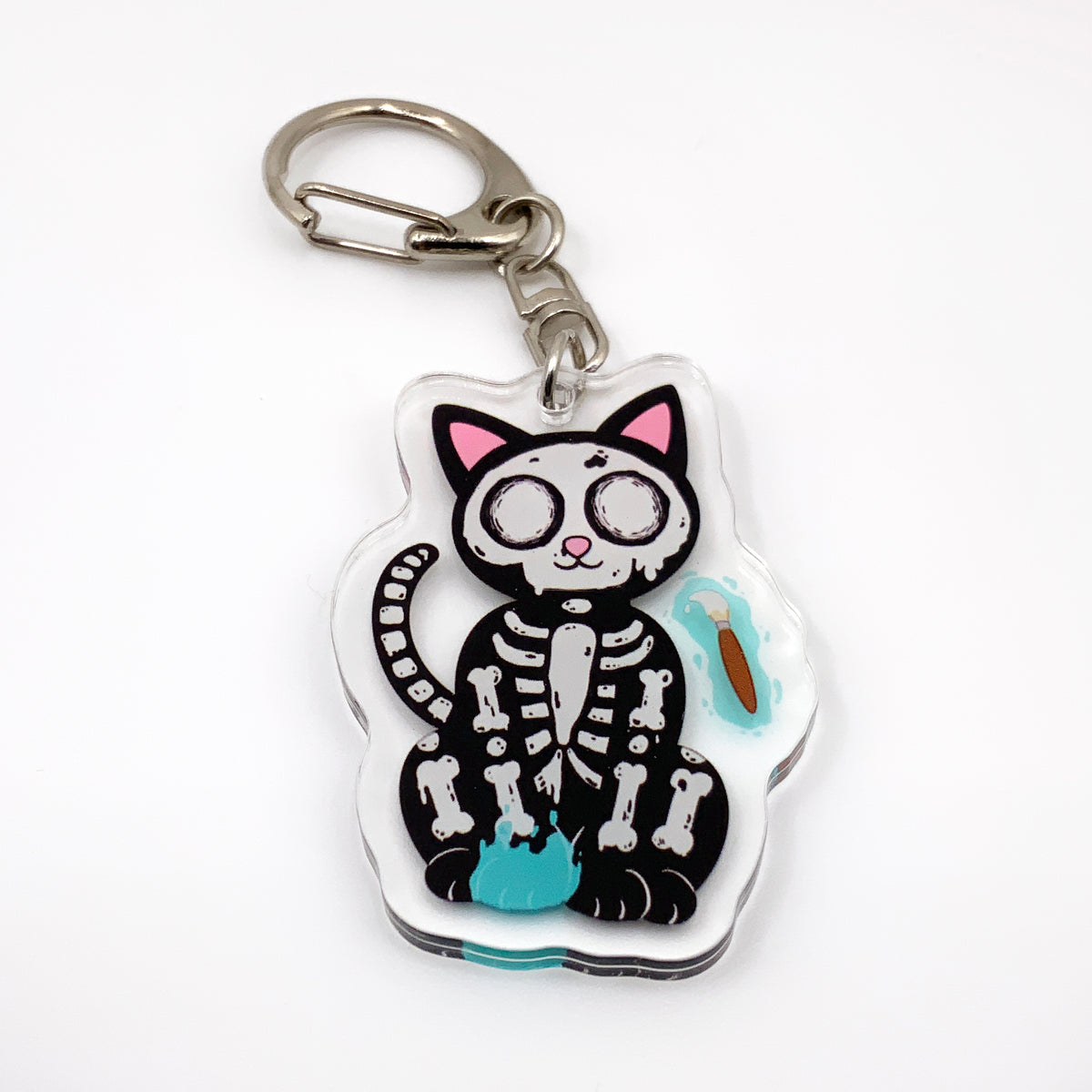 Skeleton Cerin - 2" Acrylic Charm Keychain