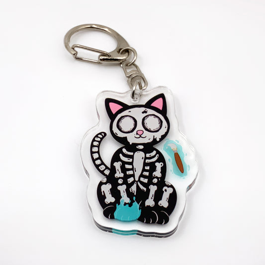 Skeleton Cerin - 2" Acrylic Charm Keychain