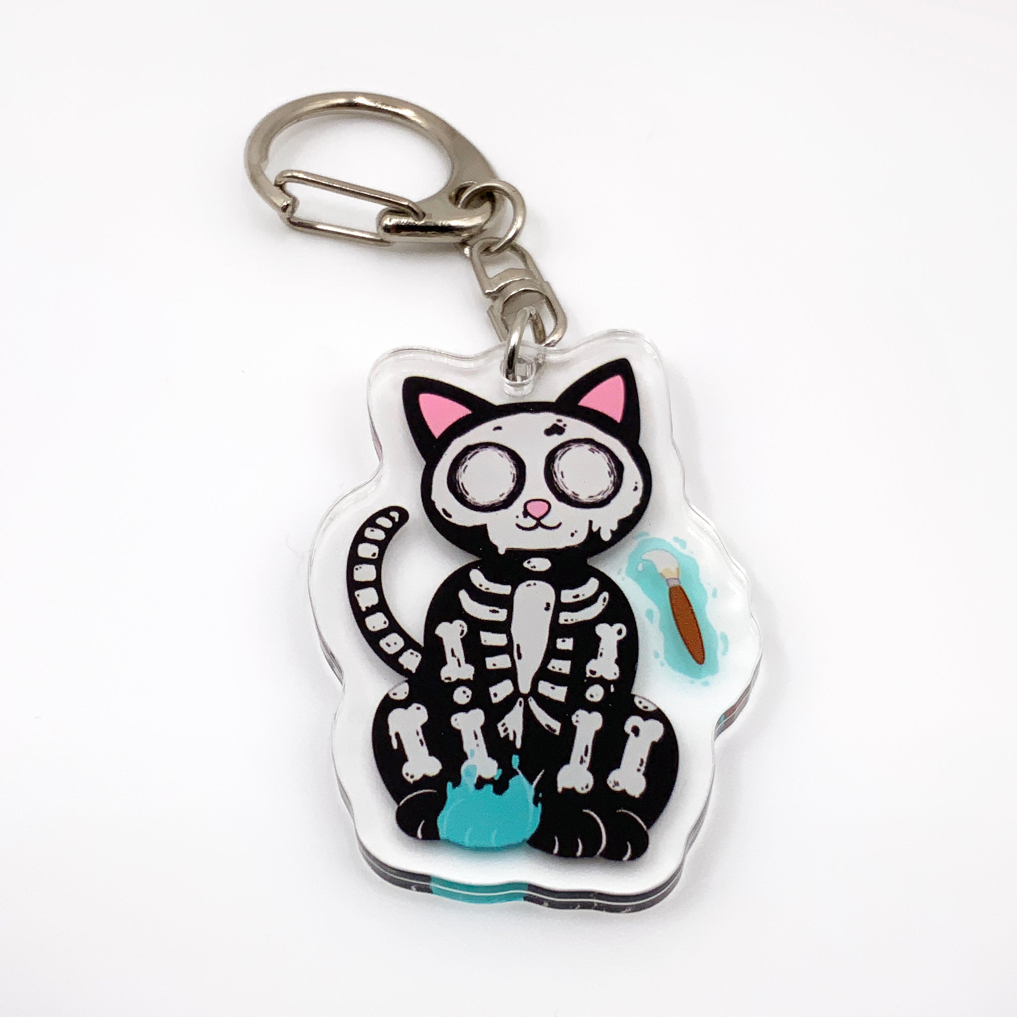 Skeleton Cerin - 2" Acrylic Charm Keychain