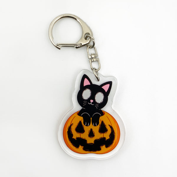 Pumpkin Cerin - 2" Acrylic Charm Keychain
