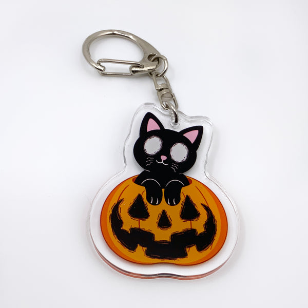 Pumpkin Cerin - 2" Acrylic Charm Keychain