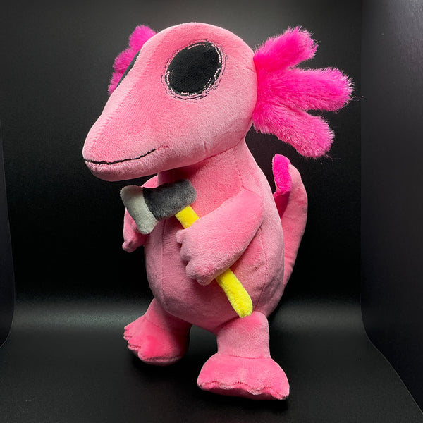Sid the Axolotl Plush Doll - Corrected Version