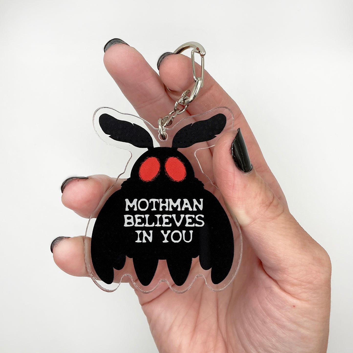 Mothman - 2.5" Acrylic Keychain