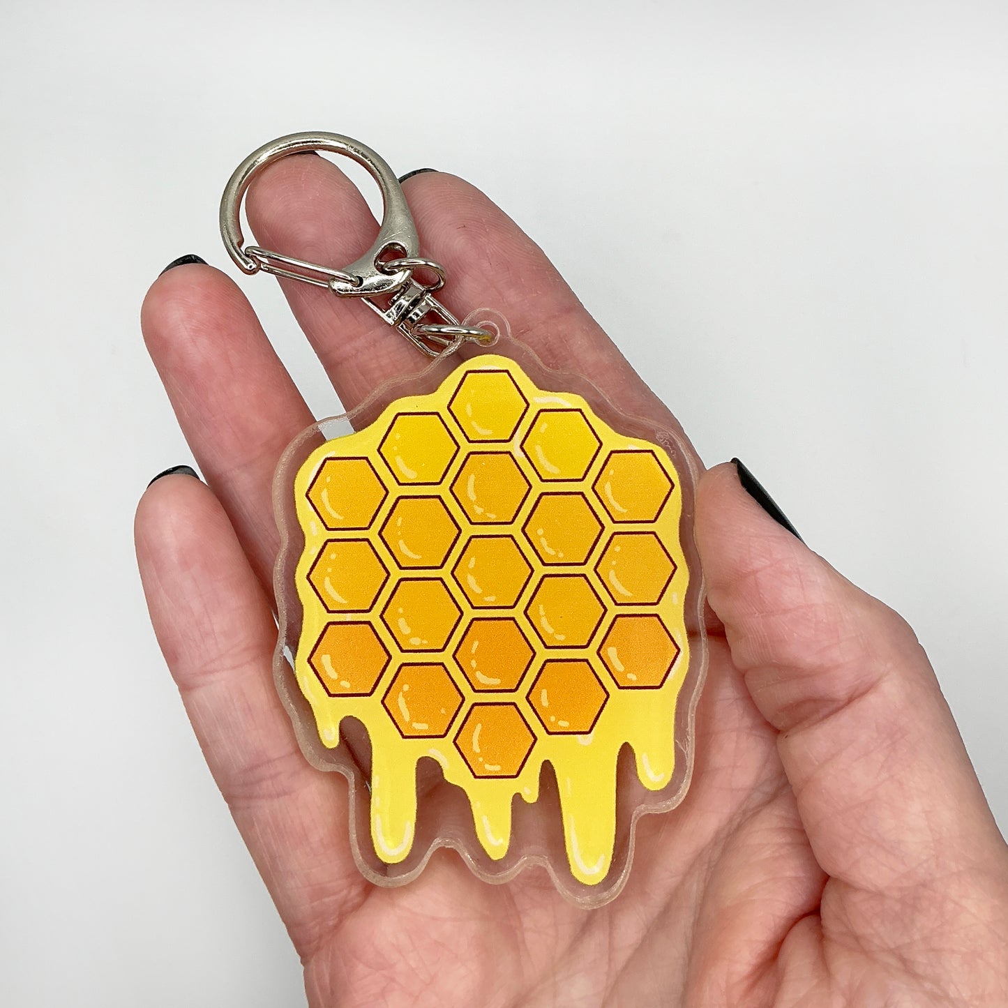 Honeybee Shaker - 2.5" Acrylic Keychain