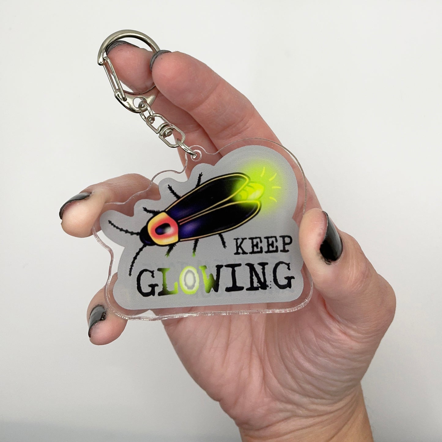 Lightning Bug - 2.5” Acrylic Keychain