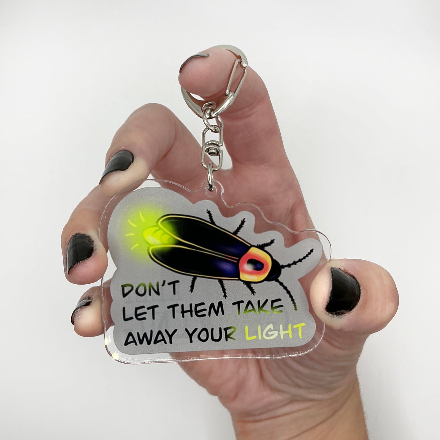 Lightning Bug - 2.5” Acrylic Keychain