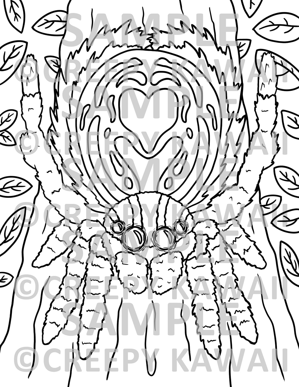 Cuties and Crawlers - 30 Page Coloring Book