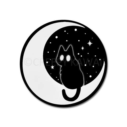 Dark Moon Cerin - 3 Inch Weatherproof Vinyl Sticker