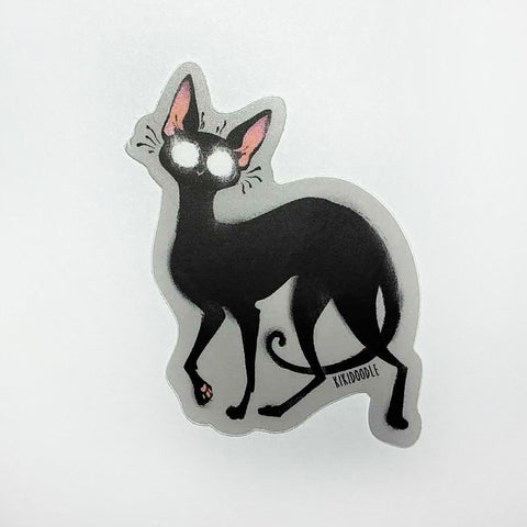 Cornish Rex Cerin - 3 Inch Weatherproof Vinyl Sticker