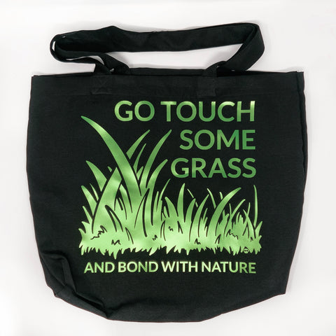 Touch Grass Tote - Green to Gold