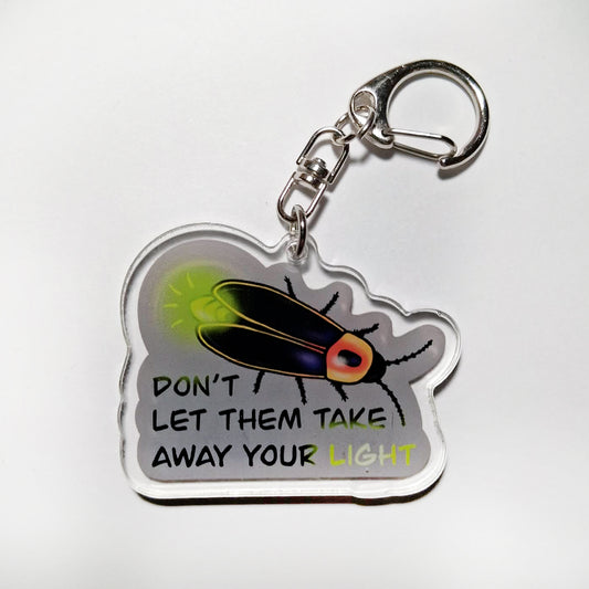 Lightning Bug (Smaller Version) - 2" Acrylic Keychain