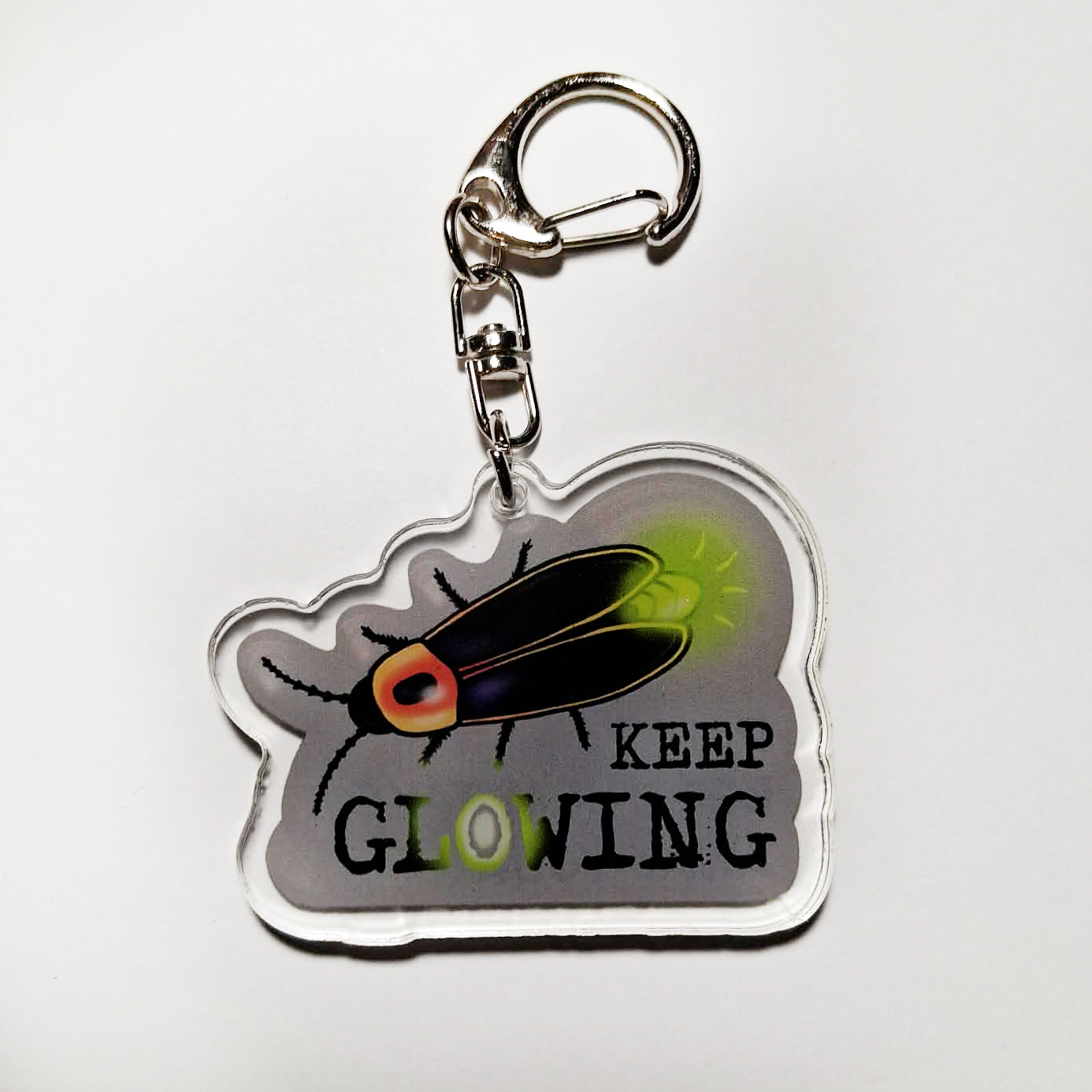 Lightning Bug (Smaller Version) - 2" Acrylic Keychain