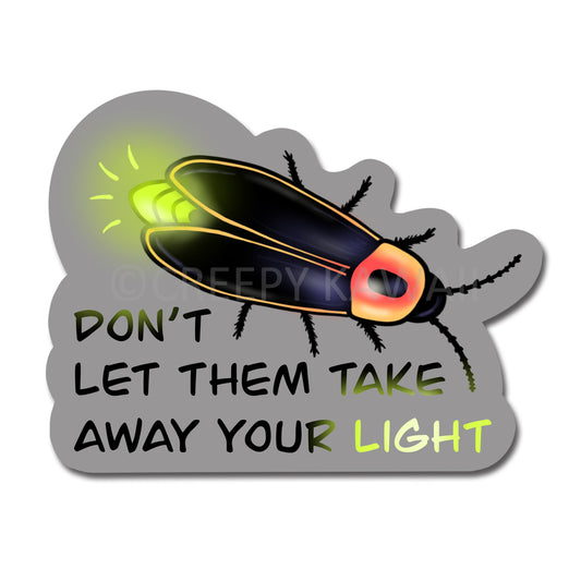 Lightning Bug - 3 Inch Weatherproof Vinyl Sticker
