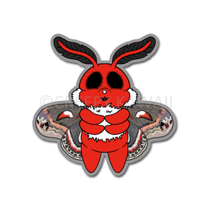 Lowen the Cecropia Moth - 3 Inch Weatherproof Vinyl Sticker