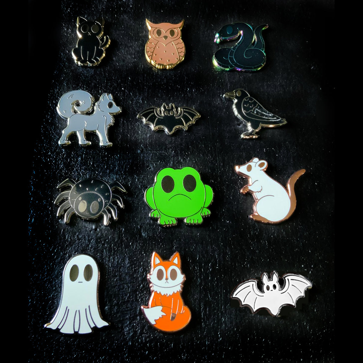 Familiar Fillers Mystery Pin - Series 1 - 1" Hard Enamel Pin