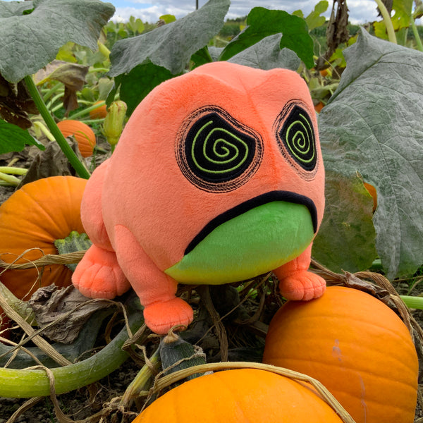 Pumpkin the Patch Protector Plush Doll - Glows under UV Blacklight!