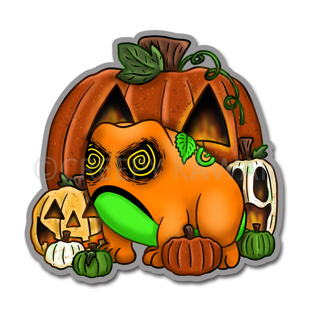 Pumpkin’s Pumpkins- 3 Inch Weatherproof Vinyl Sticker