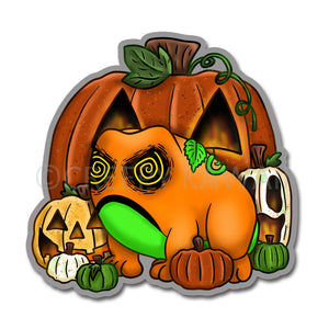 Pumpkin’s Pumpkins- 3 Inch Weatherproof Vinyl Sticker