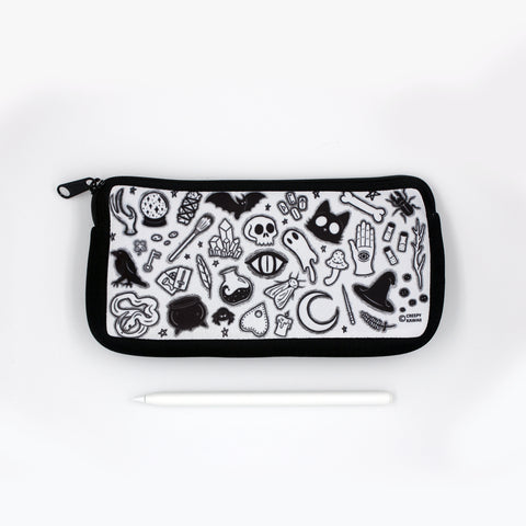 Just Witchy Things Pencil Pouch - Creepy Kawaii