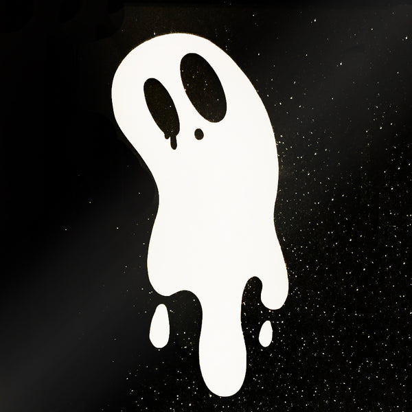 Drippy Ghost - Vinyl Decal - Creepy Kawaii